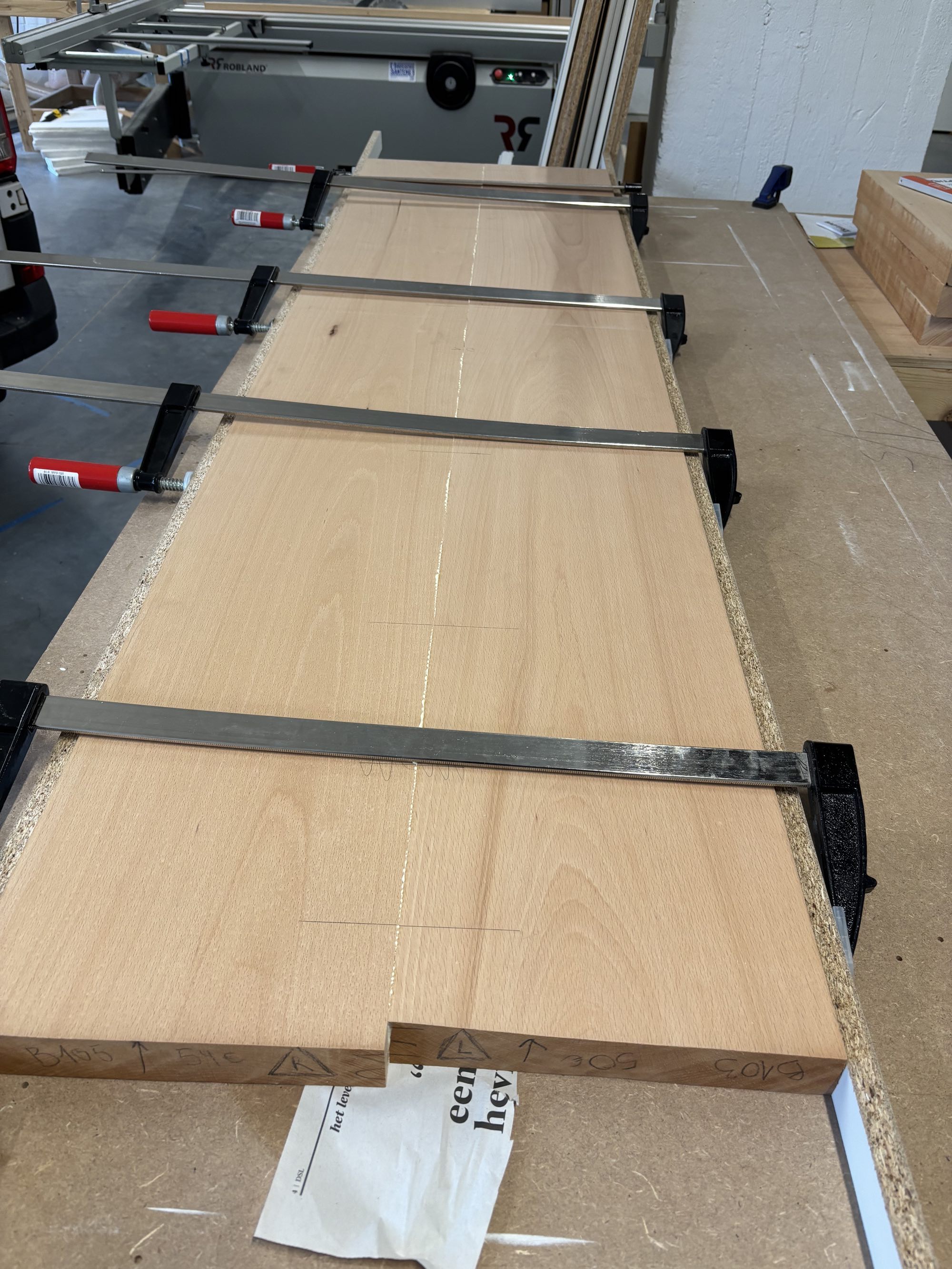 Bank — Handgemaakt in massief hout