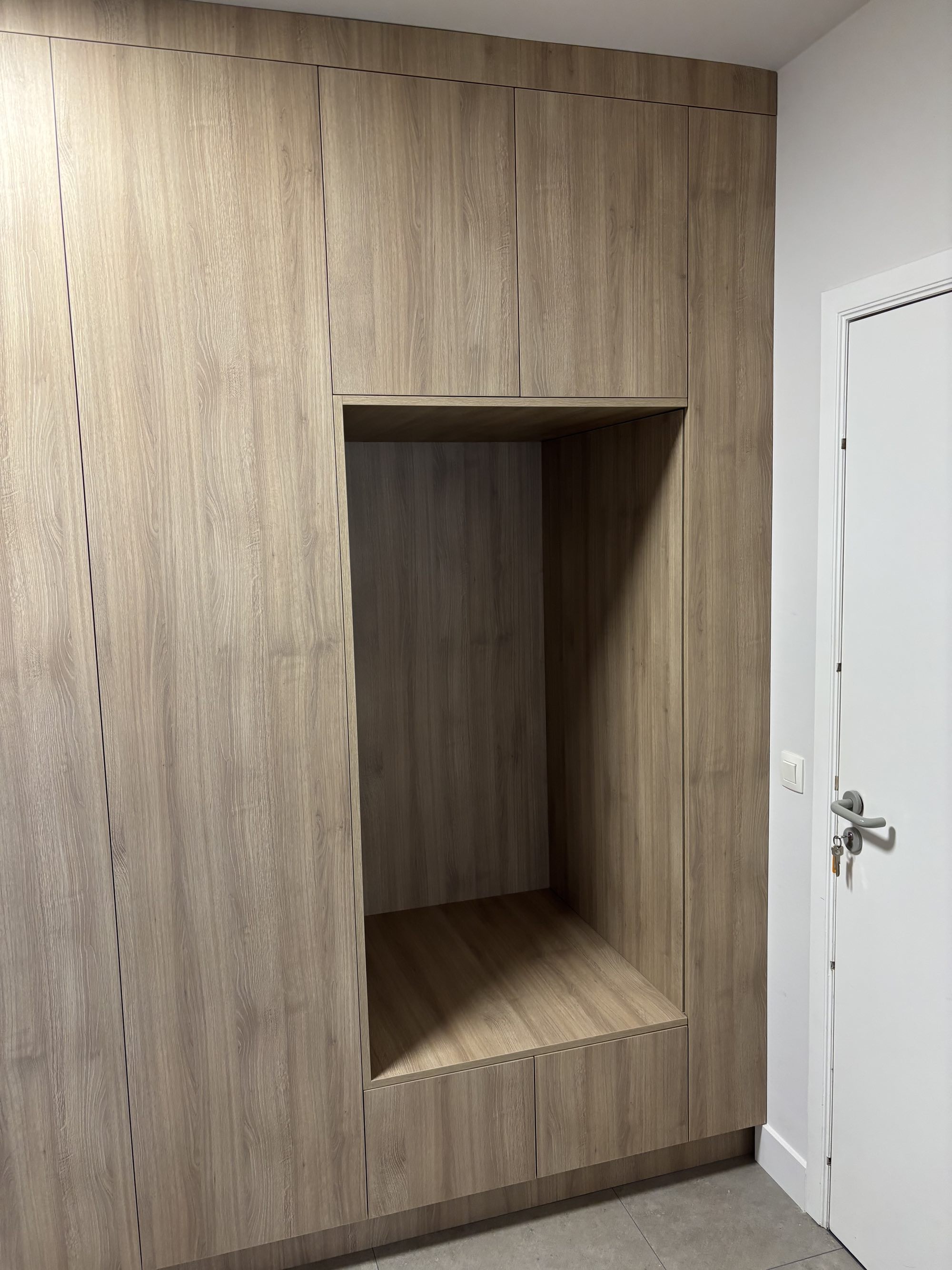 Halkast met zithoek